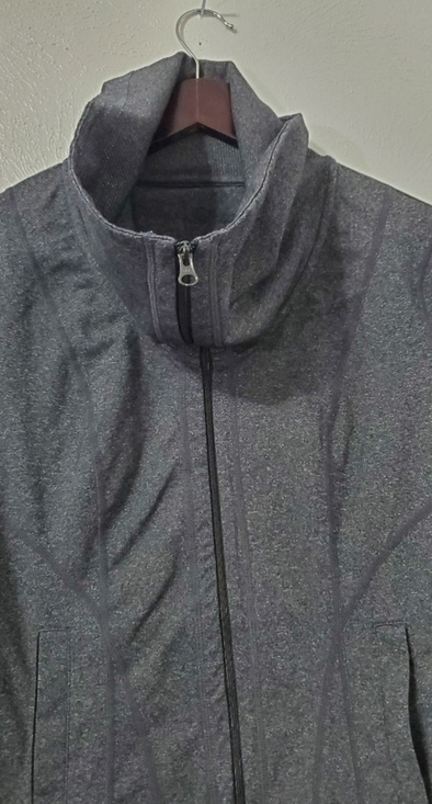 PrAna Cori Dark Gray Zip Up Jacket Women's Size Small - Picture 9 of 13